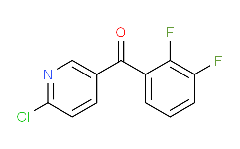 CAS No. 251366-35-5, (6-Chloropyridin-3-yl)(2,3-difluorophenyl)methanone