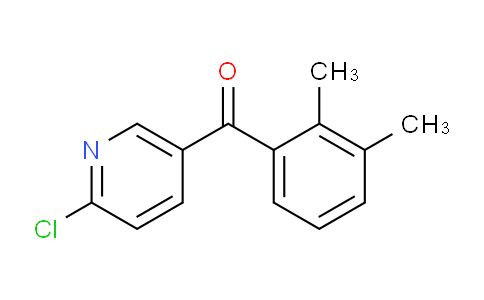 CAS No. 1187168-10-0, (6-Chloropyridin-3-yl)(2,3-dimethylphenyl)methanone