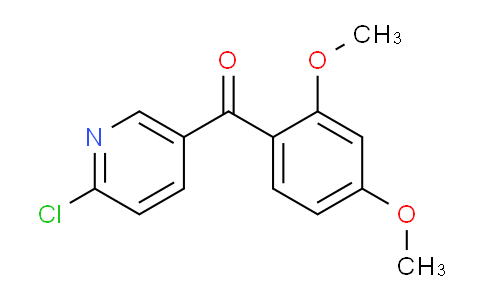 CAS No. 122628-36-8, (6-Chloropyridin-3-yl)(2,4-dimethoxyphenyl)methanone