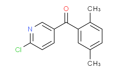 CAS No. 80100-54-5, (6-Chloropyridin-3-yl)(2,5-dimethylphenyl)methanone