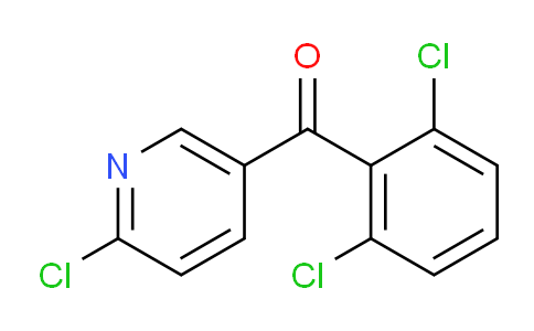 CAS No. 1187169-50-1, (6-Chloropyridin-3-yl)(2,6-dichlorophenyl)methanone