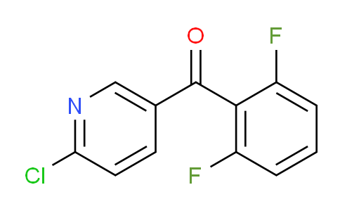 CAS No. 490038-59-0, (6-Chloropyridin-3-yl)(2,6-difluorophenyl)methanone