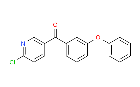 CAS No. 1187169-23-8, (6-Chloropyridin-3-yl)(3-phenoxyphenyl)methanone