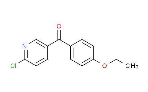 CAS No. 1187165-14-5, (6-Chloropyridin-3-yl)(4-ethoxyphenyl)methanone