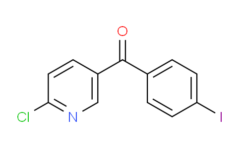 CAS No. 1187170-32-6, (6-Chloropyridin-3-yl)(4-iodophenyl)methanone