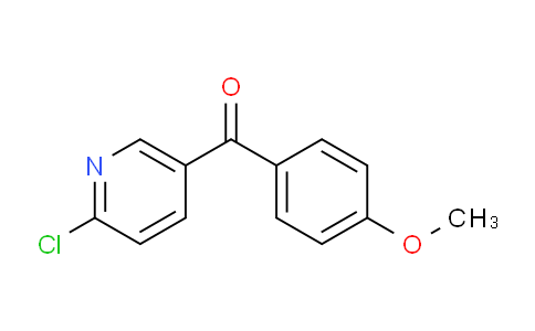 CAS No. 122601-82-5, (6-Chloropyridin-3-yl)(4-methoxyphenyl)methanone