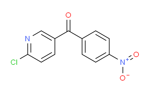 CAS No. 1187169-29-4, (6-Chloropyridin-3-yl)(4-nitrophenyl)methanone