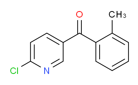 CAS No. 872088-10-3, (6-Chloropyridin-3-yl)(o-tolyl)methanone