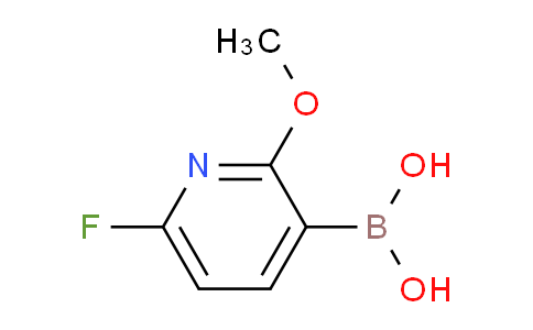 CAS No. 1443380-14-0, (6-Fluoro-2-methoxypyridin-3-yl)boronic acid