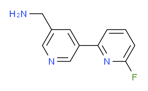 CAS No. 1346687-00-0, (6-Fluoro-[2,3'-bipyridin]-5'-yl)methanamine