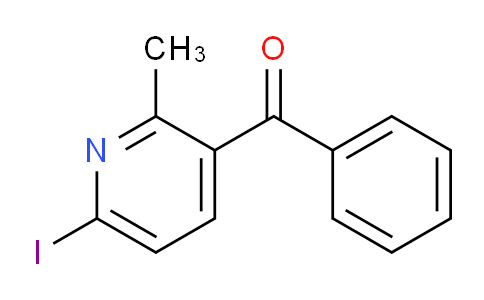 CAS No. 1352531-47-5, (6-Iodo-2-methylpyridin-3-yl)(phenyl)methanone