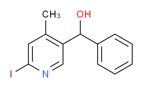 CAS No. 1355178-88-9, (6-Iodo-4-methylpyridin-3-yl)(phenyl)methanol