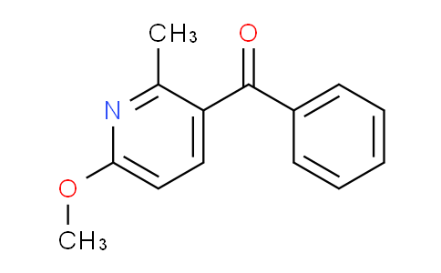 CAS No. 1355230-89-5, (6-Methoxy-2-methylpyridin-3-yl)(phenyl)methanone
