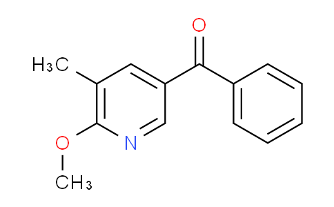 CAS No. 1355231-53-6, (6-Methoxy-5-methylpyridin-3-yl)(phenyl)methanone