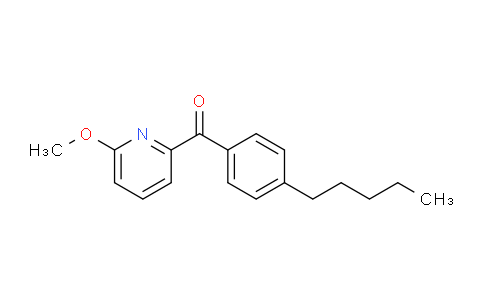 CAS No. 1187167-99-2, (6-Methoxypyridin-2-yl)(4-pentylphenyl)methanone