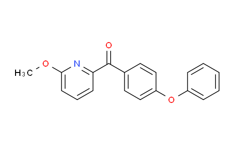 CAS No. 1187164-21-1, (6-Methoxypyridin-2-yl)(4-phenoxyphenyl)methanone