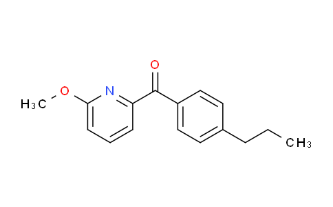 CAS No. 1187164-37-9, (6-Methoxypyridin-2-yl)(4-propylphenyl)methanone
