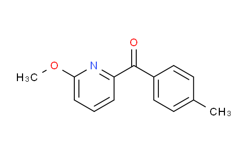 CAS No. 1187167-60-7, (6-Methoxypyridin-2-yl)(p-tolyl)methanone