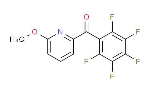 CAS No. 1187165-35-0, (6-Methoxypyridin-2-yl)(perfluorophenyl)methanone
