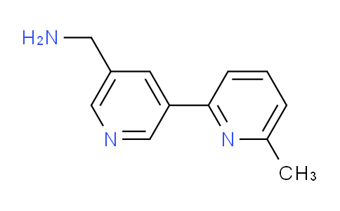 CAS No. 1346686-86-9, (6-Methyl-[2,3'-bipyridin]-5'-yl)methanamine