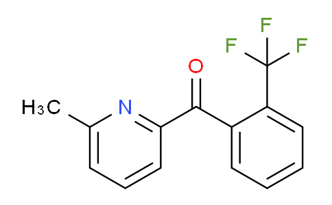 CAS No. 1187169-88-5, (6-Methylpyridin-2-yl)(2-(trifluoromethyl)phenyl)methanone