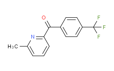 CAS No. 1187164-27-7, (6-Methylpyridin-2-yl)(4-(trifluoromethyl)phenyl)methanone