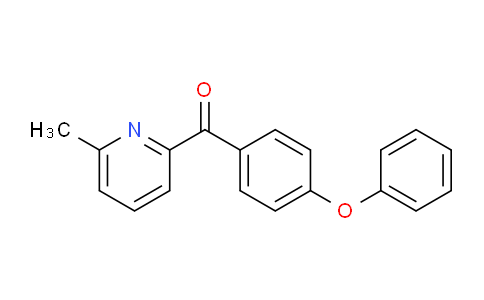 CAS No. 1187166-23-9, (6-Methylpyridin-2-yl)(4-phenoxyphenyl)methanone