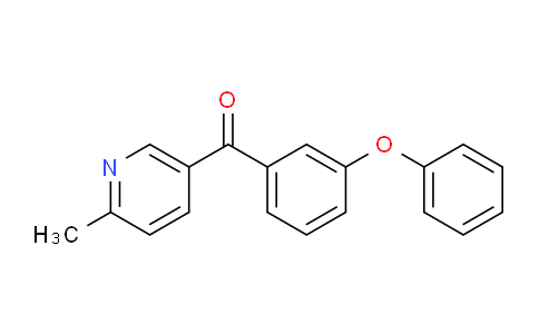 CAS No. 1187170-15-5, (6-Methylpyridin-3-yl)(3-phenoxyphenyl)methanone