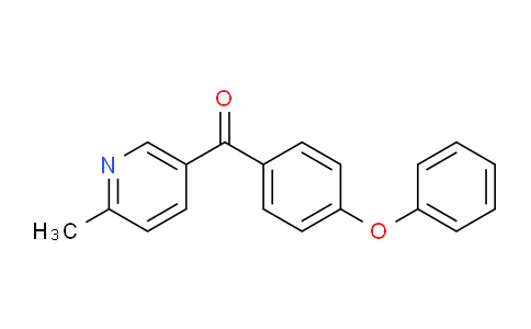 CAS No. 1187170-18-8, (6-Methylpyridin-3-yl)(4-phenoxyphenyl)methanone