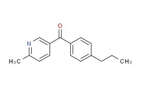 CAS No. 1187164-79-9, (6-Methylpyridin-3-yl)(4-propylphenyl)methanone