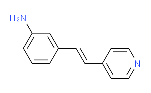 CAS No. 1401774-23-9, (E)-3-(2-(Pyridin-4-yl)vinyl)aniline
