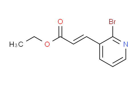CAS No. 1715957-78-0, (E)-Ethyl 3-(2-bromopyridin-3-yl)acrylate