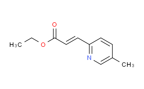 CAS No. 1415132-09-0, (E)-Ethyl 3-(5-methylpyridin-2-yl)acrylate