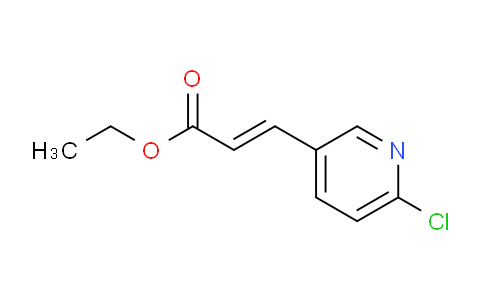 CAS No. 159153-39-6, (E)-Ethyl 3-(6-chloropyridin-3-yl)acrylate