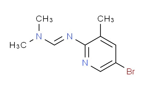 CAS No. 883052-76-4, (E)-N'-(5-Bromo-3-methylpyridin-2-yl)-N,N-dimethylmethanimidamide