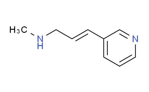 CAS No. 228271-74-7, (E)-N-Methyl-3-(pyridin-3-yl)prop-2-en-1-amine