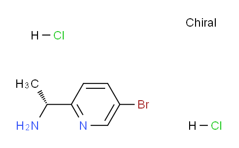 CAS No. 1257638-63-3, (R)-1-(5-Bromopyridin-2-yl)ethanamine dihydrochloride