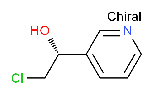 CAS No. 173901-03-6, (R)-2-Chloro-1-(pyridin-3-yl)ethanol
