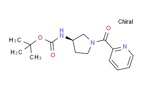 CAS No. 1286207-97-3, (R)-tert-Butyl (1-picolinoylpyrrolidin-3-yl)carbamate