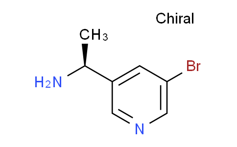 CAS No. 1212922-30-9, (S)-1-(5-Bromopyridin-3-yl)ethanamine