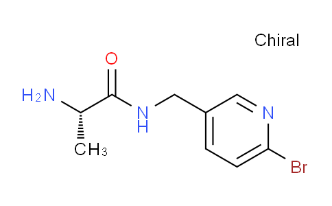 CAS No. 1354017-31-4, (S)-2-Amino-N-((6-bromopyridin-3-yl)methyl)propanamide