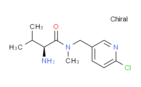 CAS No. 1354016-58-2, (S)-2-Amino-N-((6-chloropyridin-3-yl)methyl)-N,3-dimethylbutanamide