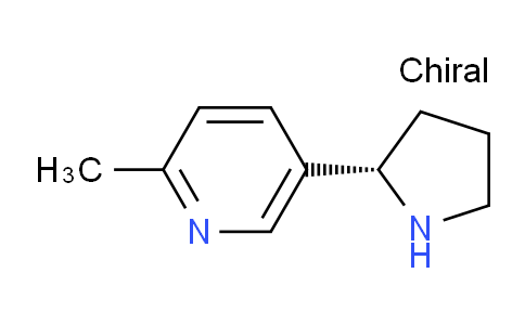 CAS No. 77629-50-6, (S)-2-Methyl-5-(pyrrolidin-2-yl)pyridine
