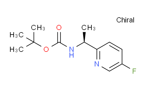 CAS No. 905587-16-8, (S)-tert-Butyl (1-(5-fluoropyridin-2-yl)ethyl)carbamate