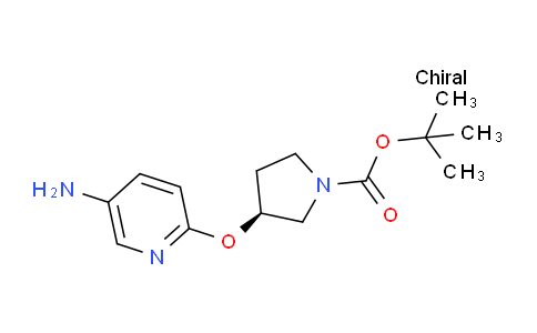 CAS No. 1141488-38-1, (S)-tert-Butyl 3-(5-aminopyridin-2-yloxy)pyrrolidine-1-carboxylate