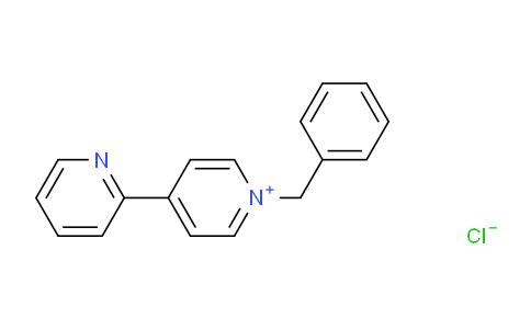 CAS No. 90382-13-1, 1'-Benzyl-[2,4'-bipyridin]-1'-ium chloride