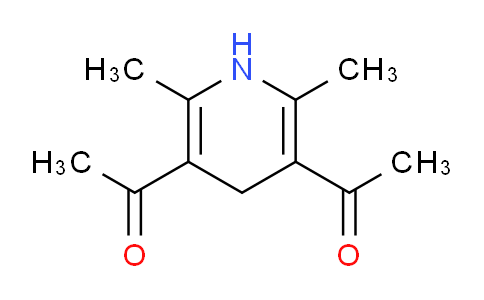 CAS No. 1079-95-4, 1,1'-(2,6-Dimethyl-1,4-dihydropyridine-3,5-diyl)diethanone