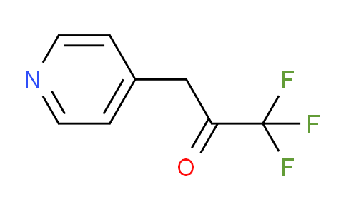CAS No. 219726-54-2, 1,1,1-Trifluoro-3-(pyridin-4-yl)propan-2-one