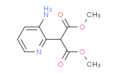 CAS No. 1373232-56-4, 1,3-Dimethyl 2-(3-aminopyridin-2-yl)propanedioate