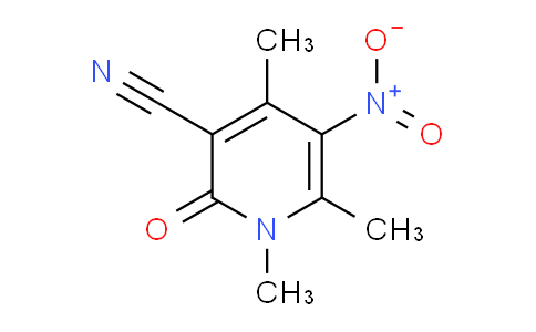 CAS No. 881587-44-6, 1,4,6-Trimethyl-5-nitro-2-oxo-1,2-dihydropyridine-3-carbonitrile